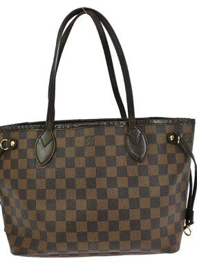 LOUIS VUITTON DAMIER NEVERFULL PM TOTE HANDBAG